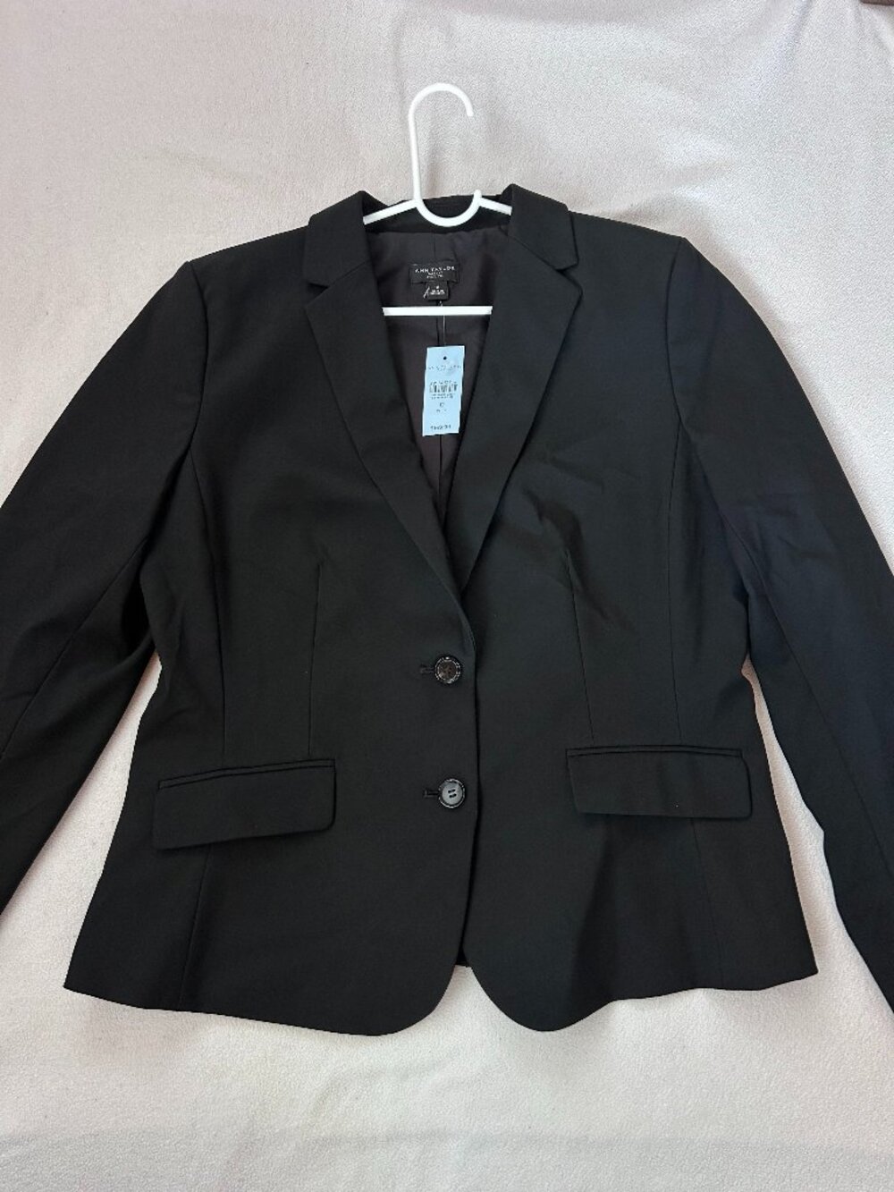 Ann Taylor Petite Women's Black Blazer | Size 12P | New With Tags